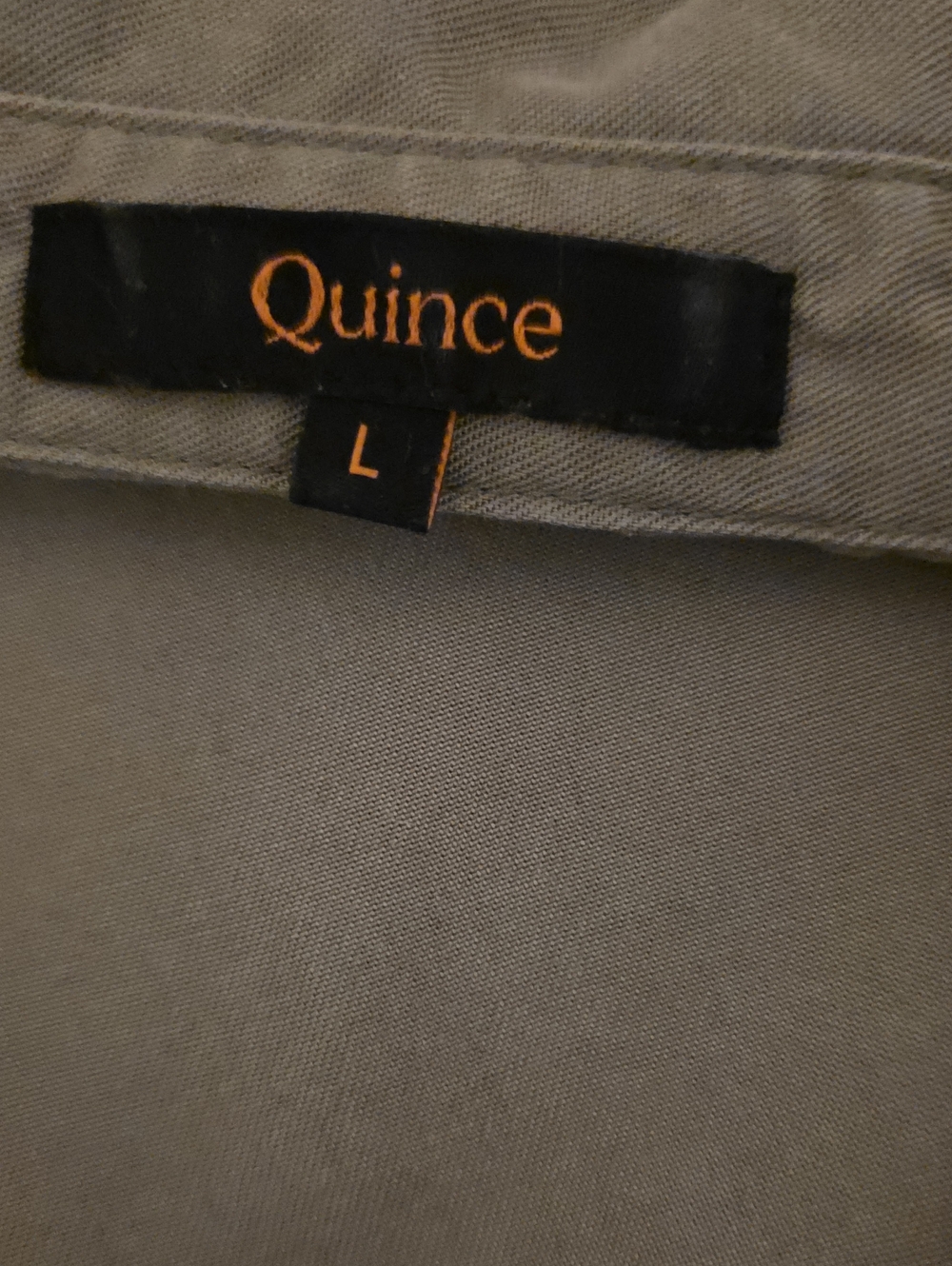 Quince Vintage Wash Tencel Camp Shirt - Picture 3 of 3